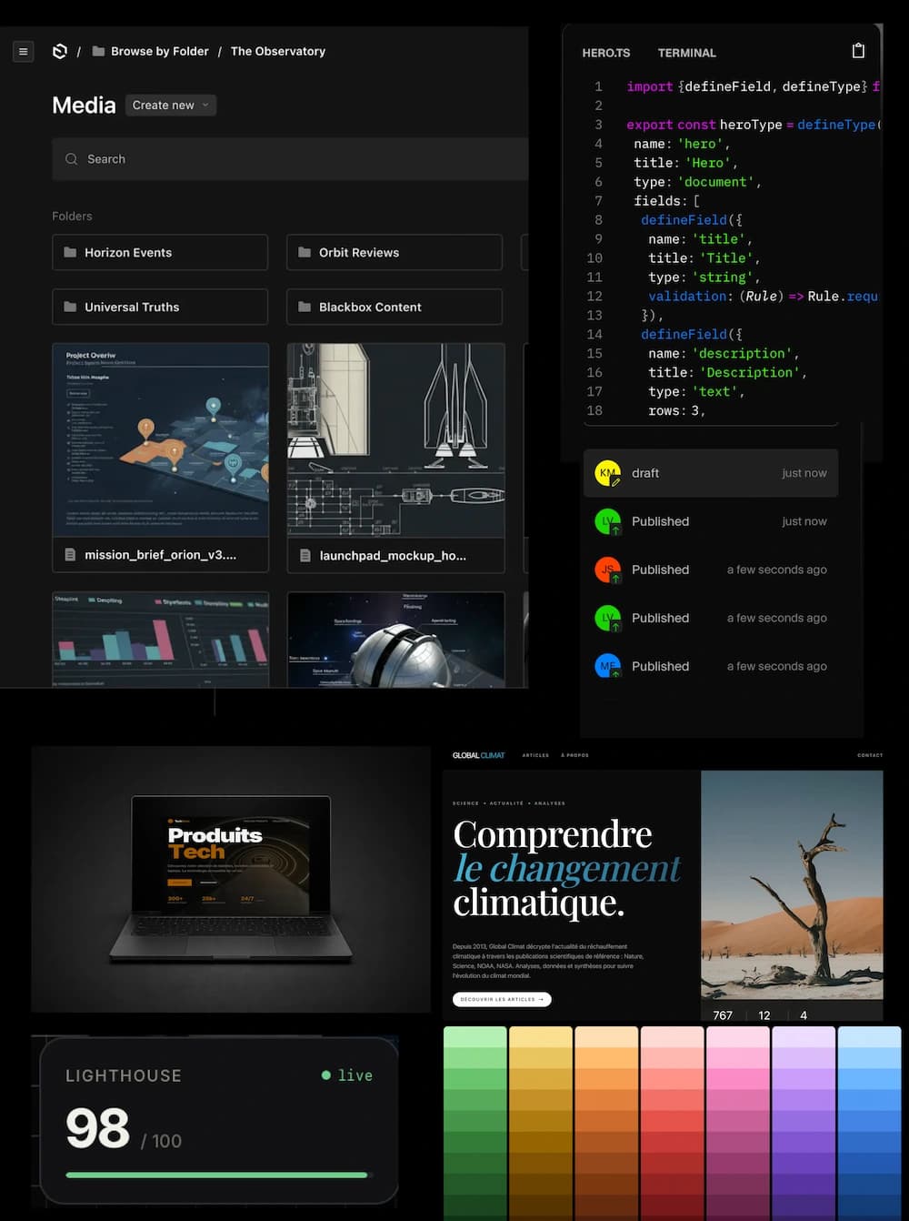Création site vitrine Next.js