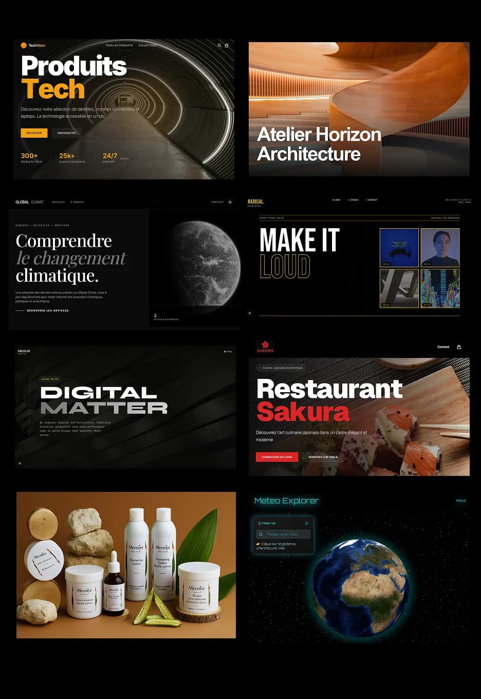 Site vitrine sur-mesure